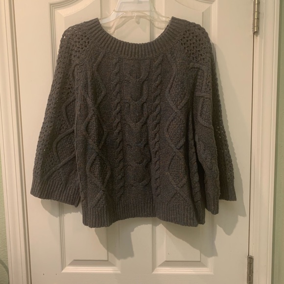 Anthro Far Away from Close Chunky Sweater • size M - Picture 1 of 4